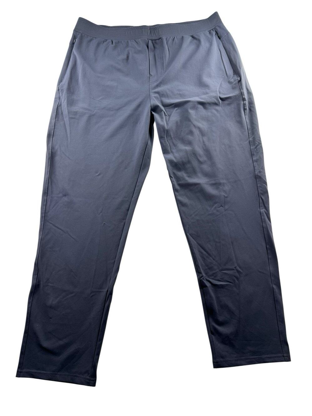 Public Rec Daymaker Pants Men 40x32 Blue Elastic Waist Stretch Athleisure Sweats